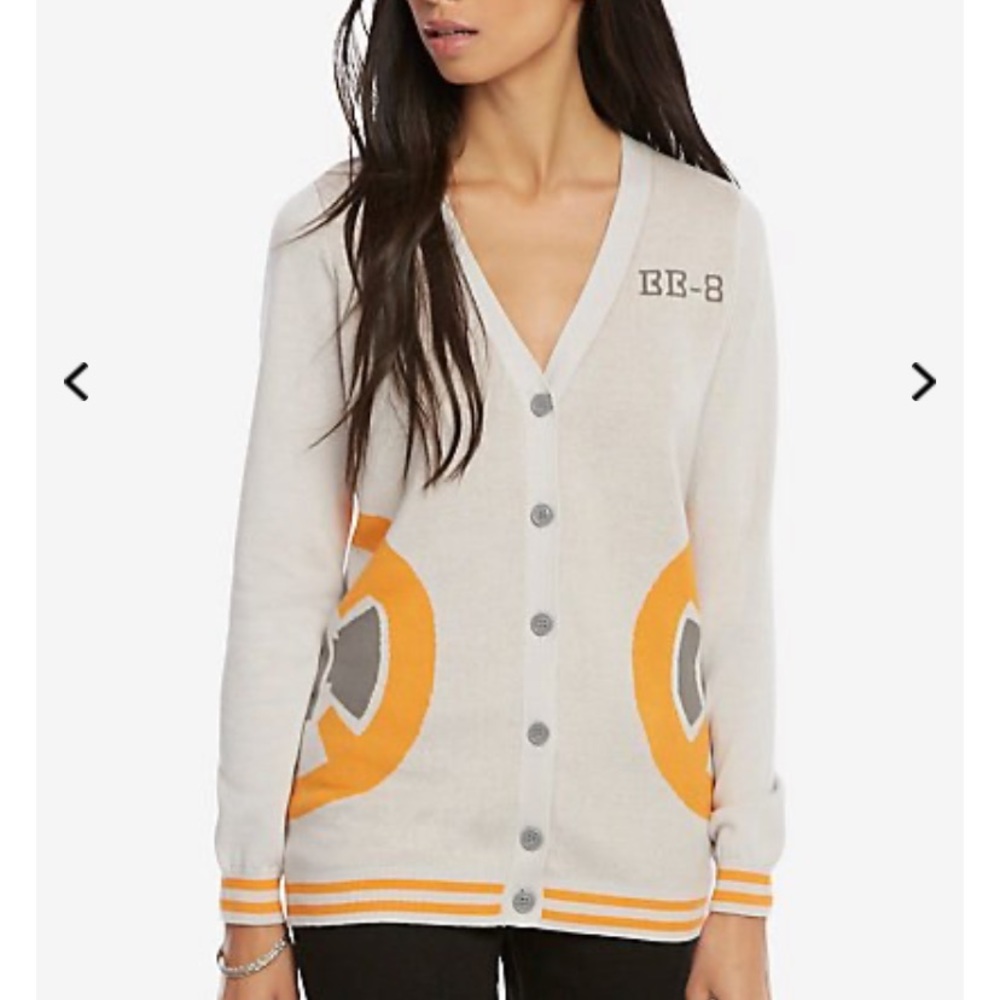 Her Universe Star Wars BB-8 Boyfriend Cardigan